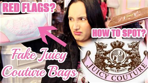 how to spot fake juicy couture watch|juicy couture bags counterfeit.